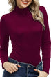 Febedress Turtleneck Long Sleeves Basic Bottoming Shirt