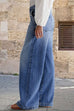 Febedress Distressed Wide Leg Casual Leans