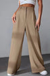 Febedress High Rise Wide Leg Pocketed Baggy Pants