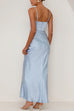 Febedress Backless Side Slit Maxi Cami Dress