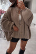 Febedress Drop Shoulder Button Up Slouchy Sweater Cardigan