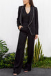 Chiest High Waist Wide Leg Suit Pants