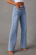 Febedress Timeless Distressed Straight Leg Splice Jeans