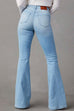 Febedress Distressed Bell Bottoms Ripped Trendy Jeans