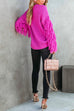 Febedress Crewneck Tassel Long Sleeve Loose Sweater