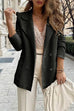 Febedress Fashion Lapel Buttons Cardigans with Pockets