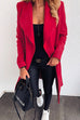 Febedress Lapel Open Front Long Sleeve Cardigans