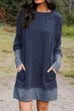 Febedress Maureen Pockets Cozy Autumun Sweatershirt Dress