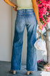 Febedress Classic Distressed Straight Leg Denim pants