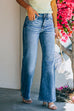 Febedress Classic Distressed Straight Leg Denim pants