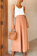 Febedress Elastic Waist Wide Leg Palazzo Pants