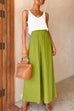 Febedress Elastic Waist Wide Leg Palazzo Pants