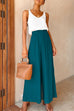 Febedress Elastic Waist Wide Leg Palazzo Pants