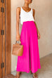 Febedress Elastic Waist Wide Leg Palazzo Pants